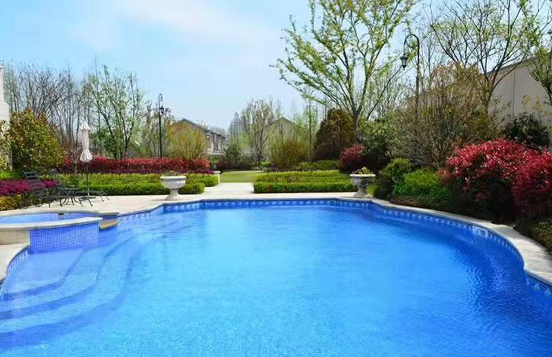 绿城玫瑰园 别墅泳池