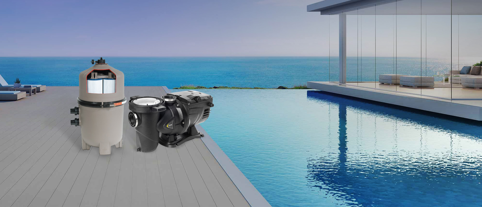 滤芯过滤器 | 泳池循环泵